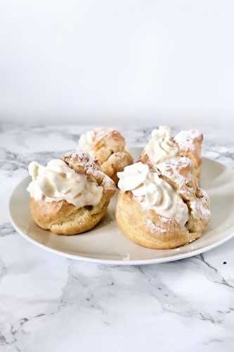 Choux à la crème faciles - Simplement Frais