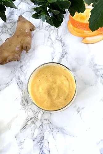 Smoothie à l'orange, ananas et gingembre - Simplement Frais