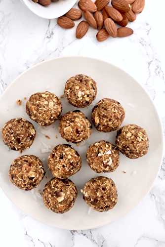 Boules d'énergie aux carottes vegan - Simplement Frais