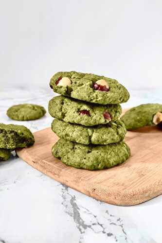 Biscuits au thé matcha vegan - Simplement Frais