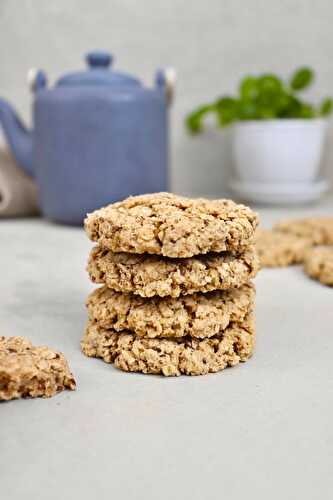 Biscuits tendres à l'avoine vegan - Simplement Frais