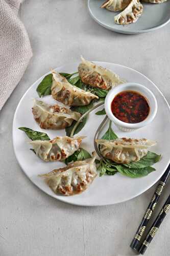 Gyozas aux légumes et à la protéine végétale texturée - Simplement Frais