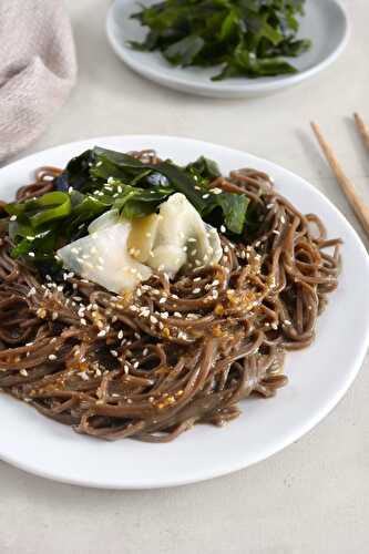 Nouilles soba au miso et au gingembre - Simplement Frais