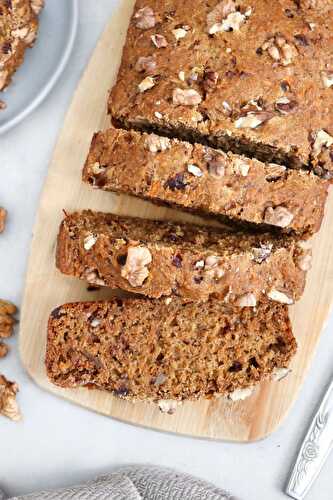 Pain aux carottes santé et vegan - Simplement Frais