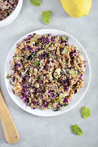 Salade de quinoa à l'asiatique - Simplement Frais