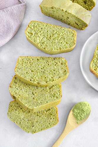 Pain au matcha vegan - Simplement Frais