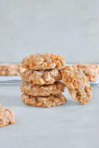 Biscuits aux carottes vegan - Simplement Frais