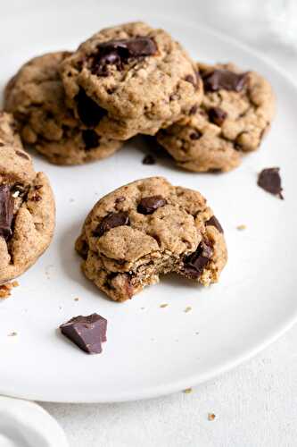 Biscuits moelleux aux brisures de chocolat vegan