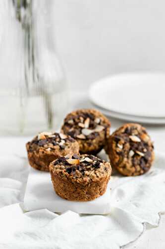 Muffins à la farine de coco santé et vegan