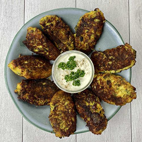 Galettes de courgette