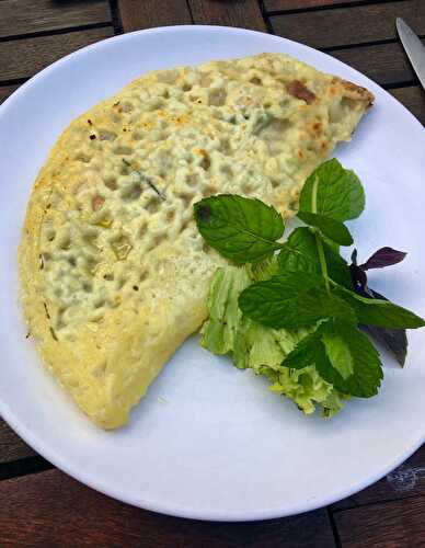 Crêpe vietnamienne farcie au porc et crevettes