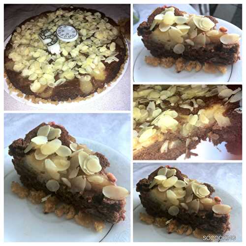 Gâteau poire chocolat