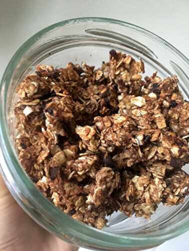 Granola extra croustillant au chocolat