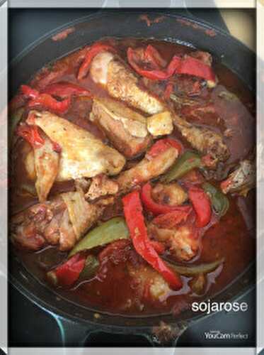 Poulet Basquaise