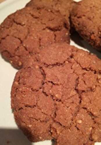 Cookies aux éclats d’amandes sans beurre ni oeufs