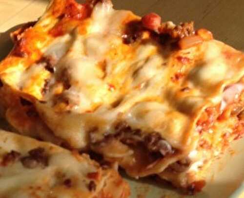 Lasagne facile