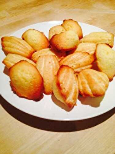 Madeleines à la vanille