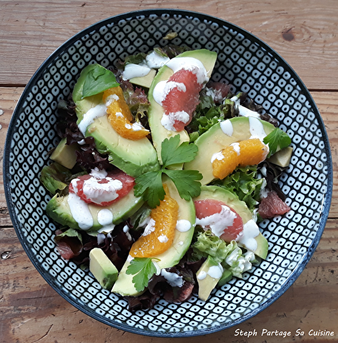 Salade d’avocats aux agrumes