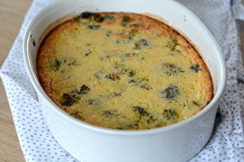 Clafoutis saumon brocoli