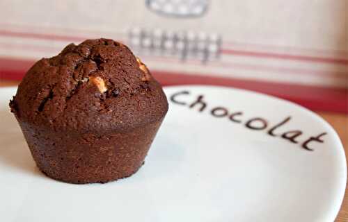 Muffins aux trois chocolats