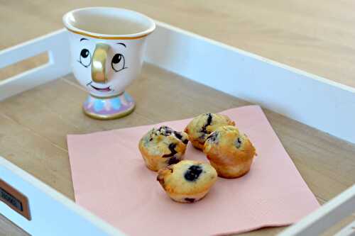 Muffins myrtille chocolat blanc