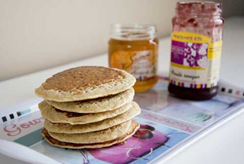 Pancakes vanille au son d'avoine