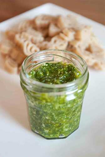 Pesto aux fanes de radis