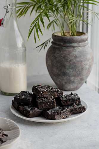 Brownies à la farine de drêches