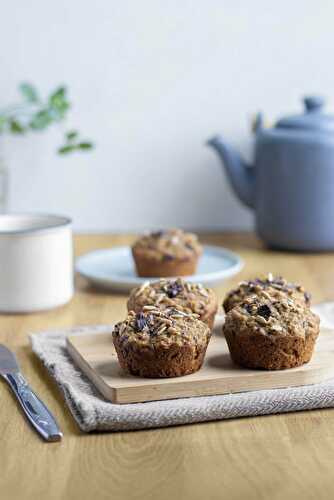 Muffins à la citrouille et aux drêches