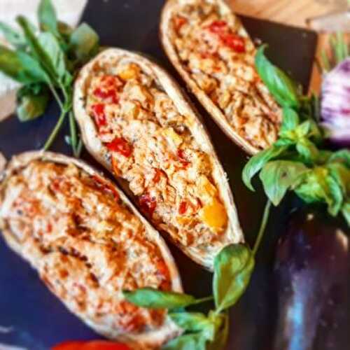 Aubergines Farcies aux Légumes