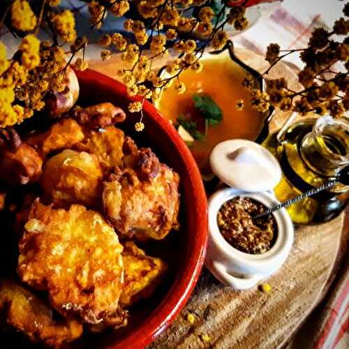 Beignets de Poulets Curry & Curcuma