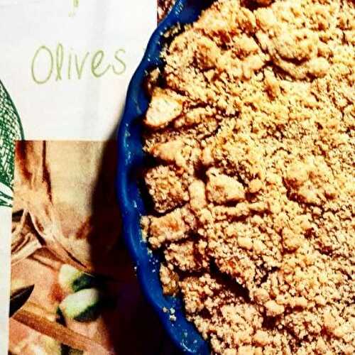 Crumble aux Pommes, Miel & Cannelle