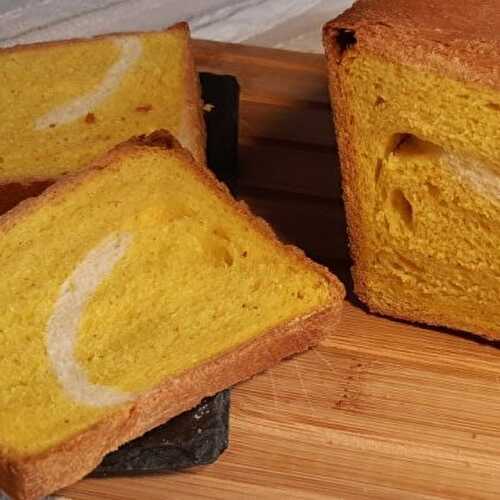 Pain de Mie au Curcuma et Curry