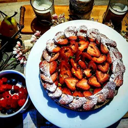 Tarte aux Fraises Traditionnelle