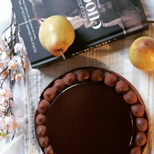 Tarte Poire et Chocolat