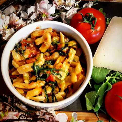 Fusilli à la roquette et au pecorino