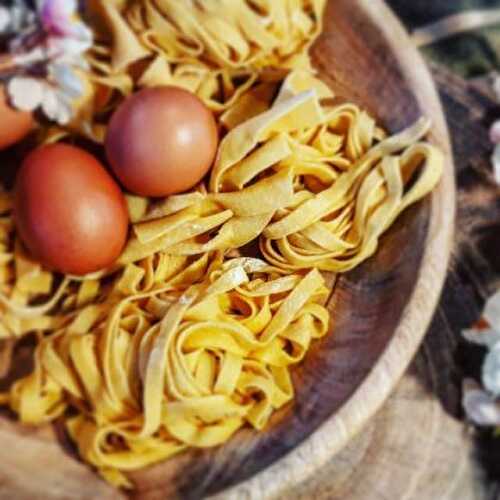 Pâtes Fraîches Italiennes aux Œufs (Pasta Fresca)