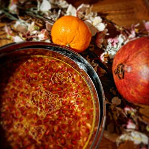 Marmelade Épicée à la Mandarine et Grenade