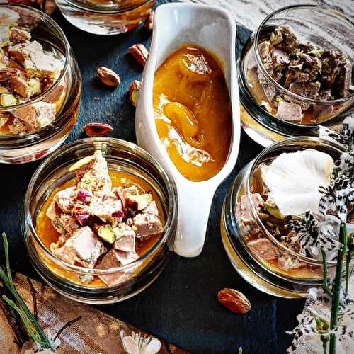 Verrine de Foie Gras et Chutney de Mangue