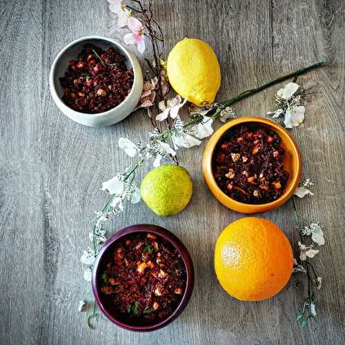 Quinoa aux Betteraves et à l’Orange