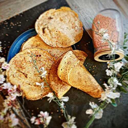 Tortilla de Lentilles Corail