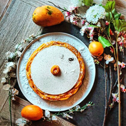 Tarte Mangue, Vanille et Coco