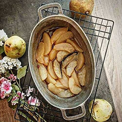 Pommes ou Poires Caramélisées en Cocotte