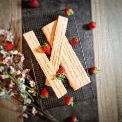 Biscuit Cuillère à la Fraise