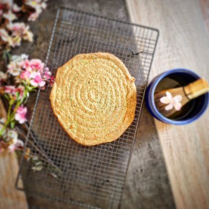 Biscuit Dacquoise au Matcha