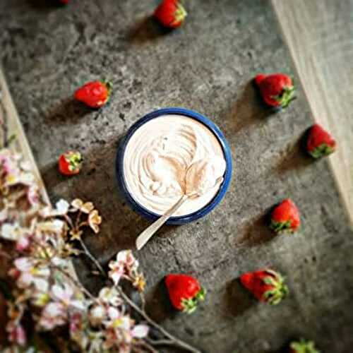 Petits pots de mousse à la Fraise