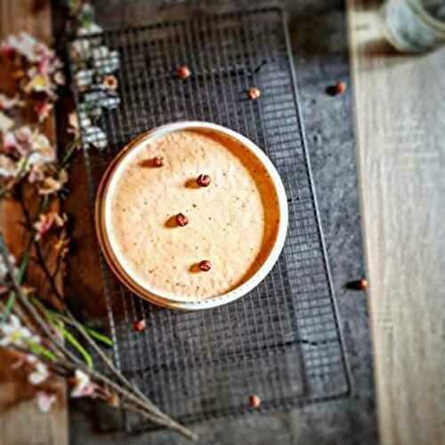 Crémeux à la Noisette comme une Panna Cotta