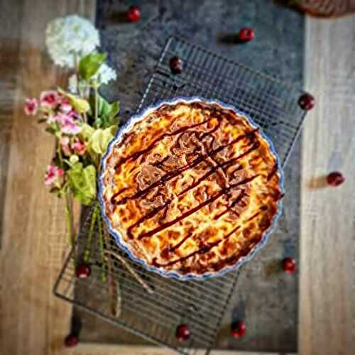 Flan Pâtissier à la Vanille et aux Cerises