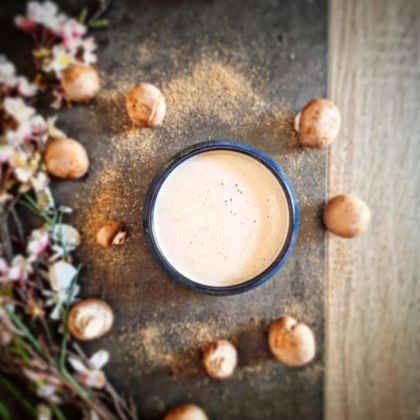 Sauce Crémeuse aux Champignons de Paris et Cèpes Séchés