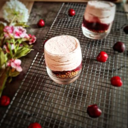 Verrine Rouge Cerise
